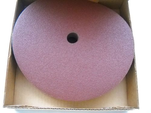 3M 01763 SANDING / GRINDING DISCS 60 GRIT 9-1/8&#034; X 7/8&#034;  381C  NEW BOX OF 25