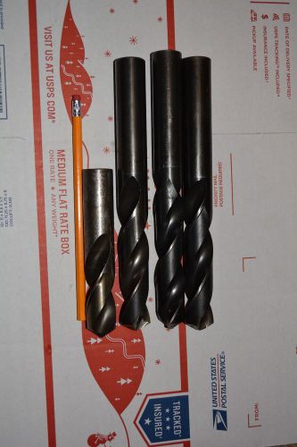 LOT OF 4 1&#034; PTD  Drill bits coolant through