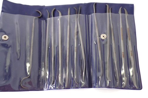 12 PC Grobet  Riffler Diesinker File Set  0 Cut