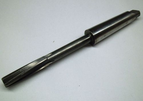 MACHINE REAMER 0.415 BRAZED CARBIDE TIPPED #2 MORSE TAPER SHANK LH HELIX #7706