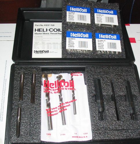 HELI-COIL THREAD REPAIR KIT-MASTER METRIC PART NO. 4937-150