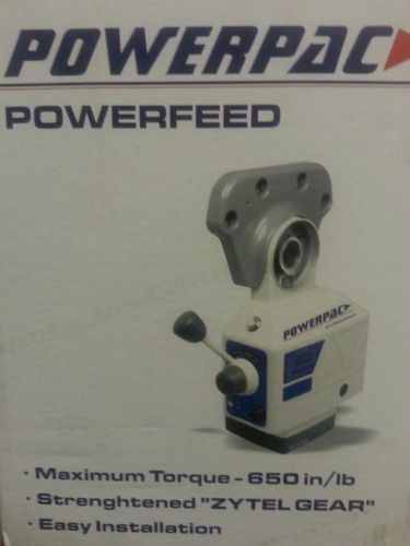 X- Axis Power Feed