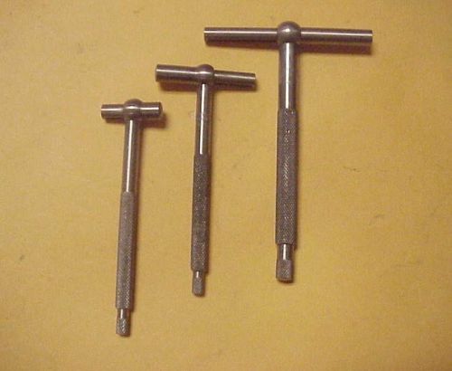 3 starrett #229 a, b, c telescoping gages for sale