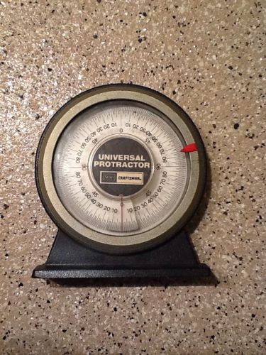 Vintage UNIVERSAL PROTRACTOR Sears Craftsman