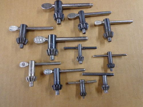 Drill Chuck Key Assortment, Machinist Tools Mechanic Gunsmith