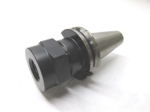 KENNAMETAL TG75 COLLET CHUCK w/ CAT40 SHANK