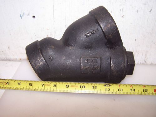 NEW MUELLER 2&#034; CAST IRON STEAM Y STRAINER MODEL 11  250 SWP