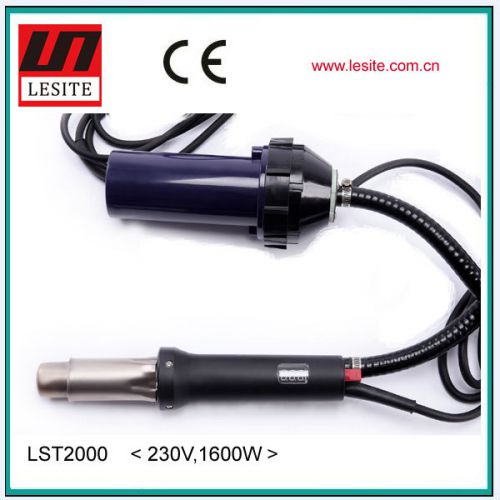 Lesite split type 1600w plastic hot air welding blower melting gun for PP PE PVC