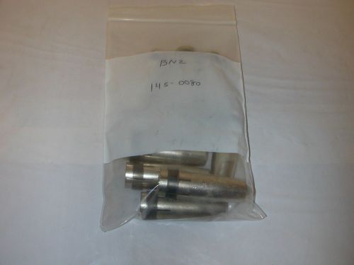 9 Abicor Binzel Conical Nozzles 145.0080 Alpha 2 &amp; 24KD Mig Guns  NOS