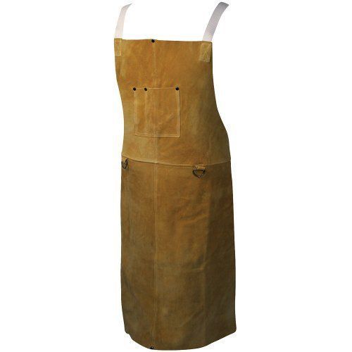 Caiman Gold Boarhide - Bib Apron  Welding-Apparel 42&#034;