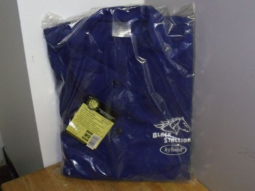 Black Stallion 2X-Large FRB9-30C/BS 9oz 30&#034; Hybrid FR Cow Cotton Welding Jacket