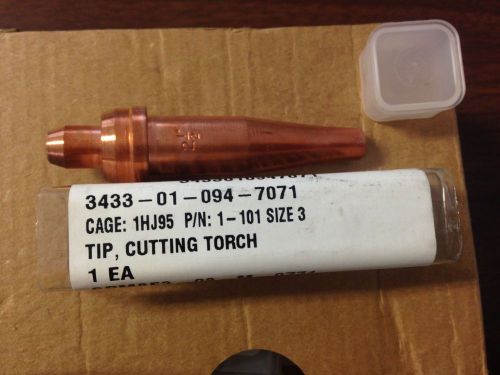 Uniweld 1-101-3 Size 3 cutting tip