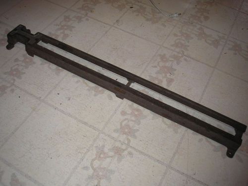 Vintage Montgomery Ward Power Kraft cast iron lathe bed - 36&#034;