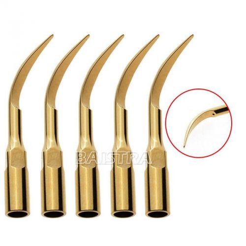 5Pcs Woodpecker Scaling Tip G1T Fit EMS Dental Ultrasonic Scaler Handpiece