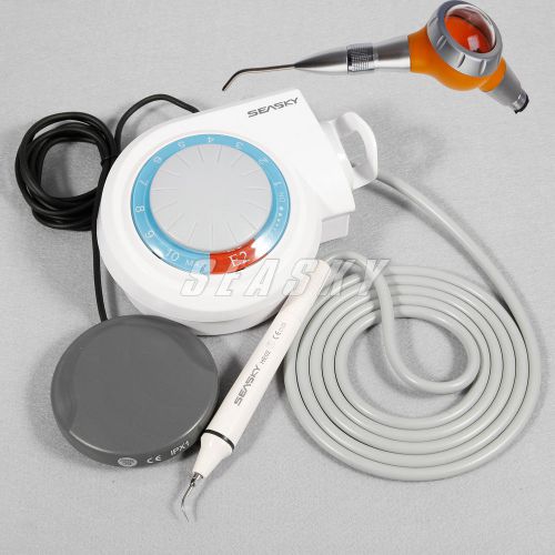 Dental Ultrasonic Scaler Fit EMS Woodpecker Handpiece + Air Prophy Polisher