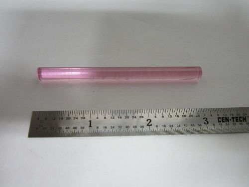 OPTICAL LASER ROD RUBY OPTICS BIN#G8-04