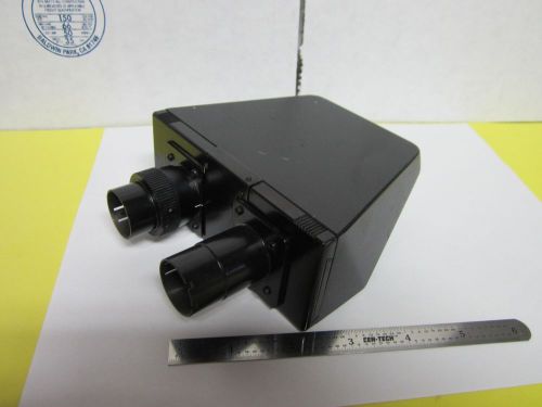 HEAD LEITZ WETZLAR GERMANY MICROSCOPE PART AS IS OPTICS BIN#G9-B-22