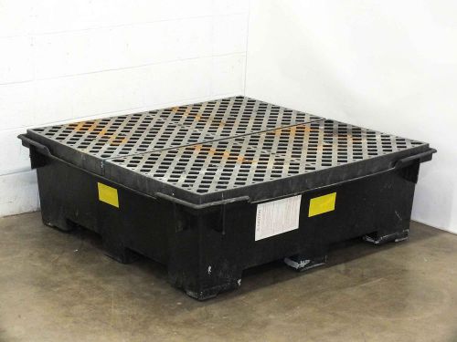 Polyethylene High Density Chemical Spill Sump Container 50x50x16