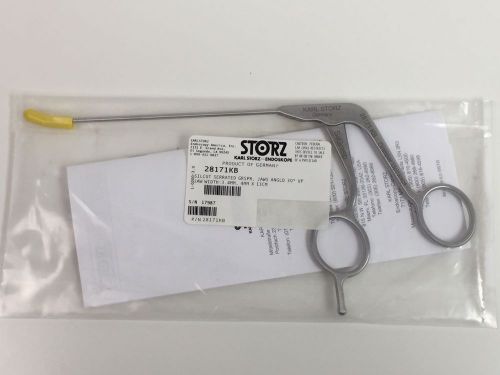 Karl Storz 28171KB Silcut Serrated Grasper 4mm x 13cm Jaws Angled 30deg Up 3.4mm