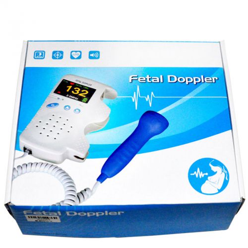 promotion!!! Fetal 3MHz Color LCD Back Light &amp; Heart Beat Waveform Doppler