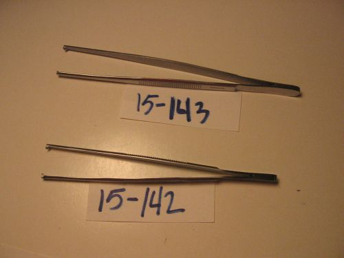 TISSUE FORCEP SET OF 2 (15-142,15-143) (S)