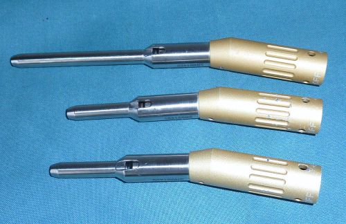 3 Medtronic Midas Rex Attachments 6AN, 9AN