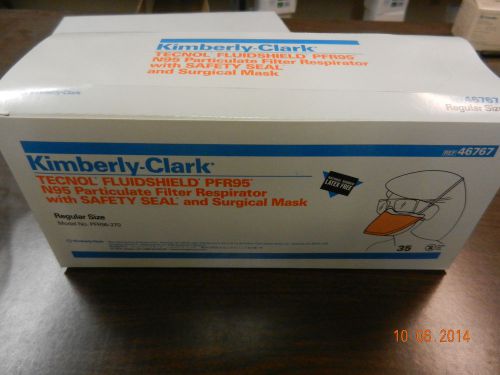 Kimberly Clark 46767 PFR95 Particulate Filter Respirator Mask Orange 35pcs