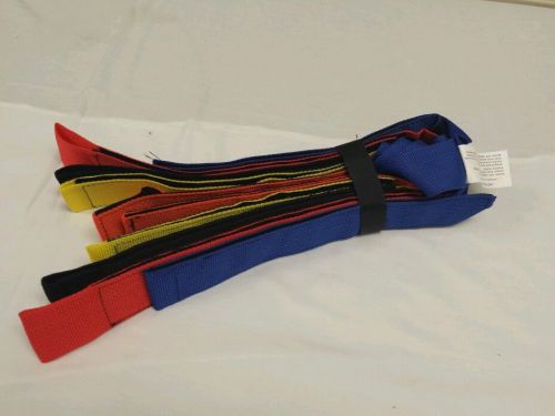 Multi Colored Y Spider Straps Spine Back Board Ambulance stretcher  EMS clean