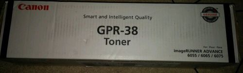 Canon GPR-38 Black Toner Cartridge GENUINE FACTORY SEALED