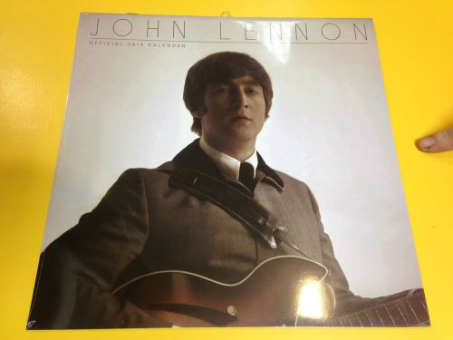 CALENDAR OFFICIAL 2015 JOHN LENNON BEATLES MUSIC GROUP 12 MONTH CALENDER