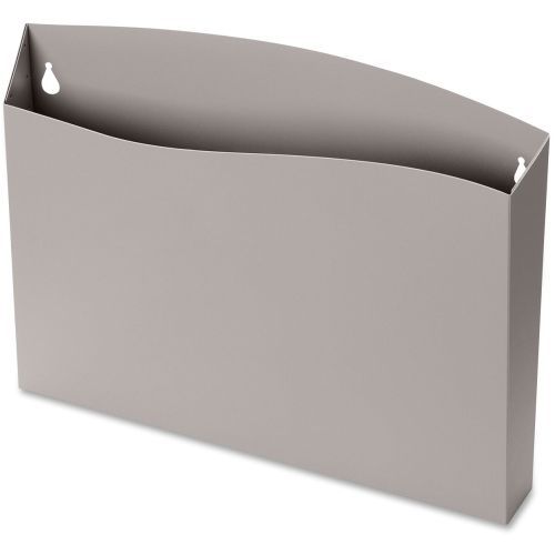 Avery Cubicle Wall File Pocket - 12.5&#034; Width x 1.4&#034; Depth - Gray