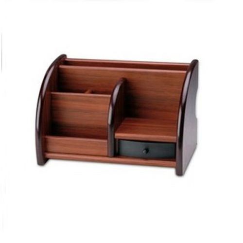 Wooden Office/Home Supplies Desk Pen Storage Box Stationery Holder Organizer