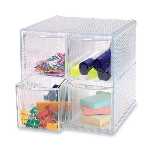 Sparco removeable storage drawer organizer - 6&#034; height x 6&#034; width x (spr82977) for sale