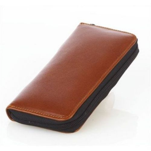 Leather Pen Case Color: Brown