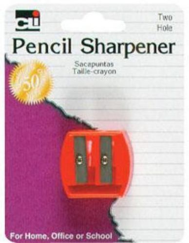 Charles Leonard Sharpener 2 Hole Plastic