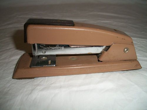 Swingline Inc. Stapler Brown metal 5 1/4&#034; VERY COOL Retro look!!!