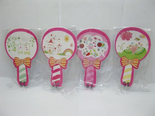 100X Pink Lollipop Notebooks Memo Pad for Kids