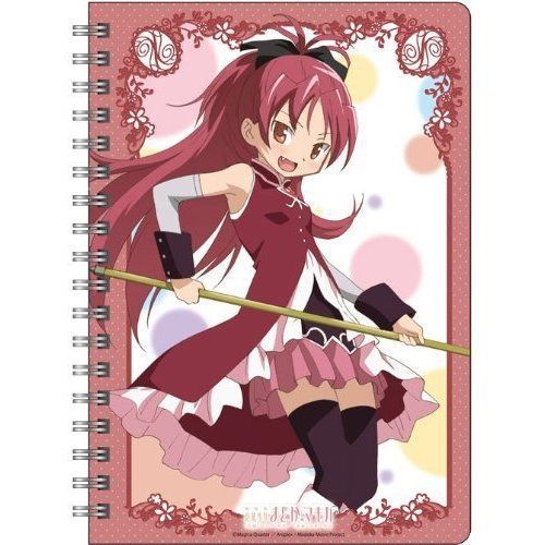 Notebook Gekijouban Mahou Shoujo Madoka Magica Sakura Kyouko Broccoli Japan