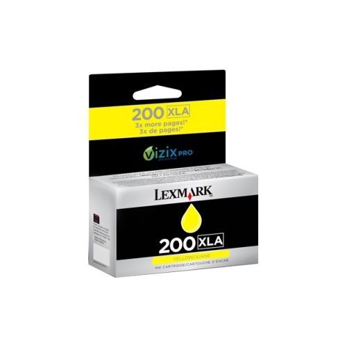 Lexmark supplies 14l0200 200xla yellow ink cartridge for for sale