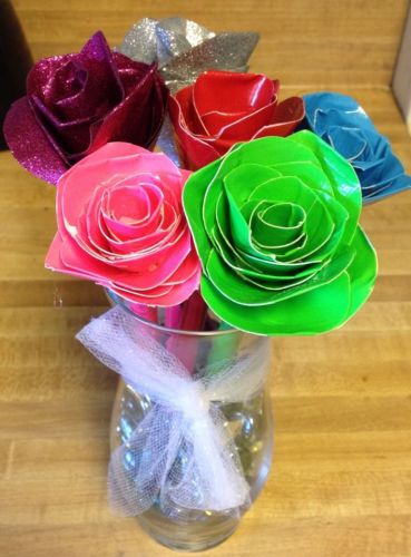 Duct Tape Flower Bouquet