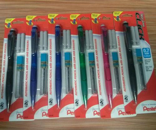 Pentel twist erase click combo pencil lot for sale