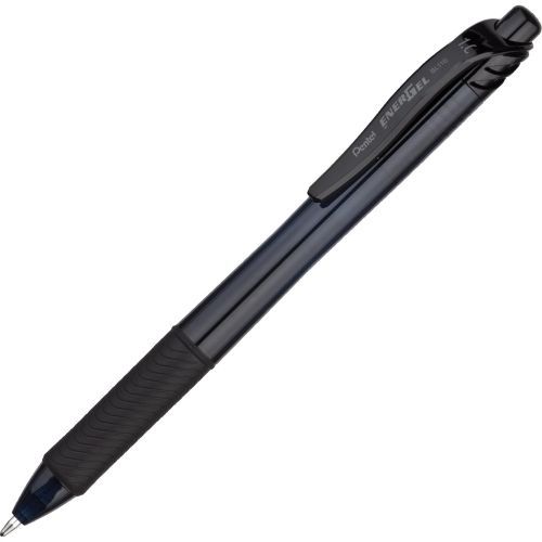 5 PENTEL ENERGEL-X Roller-Gel Ink Pens 0.7mm * BLACK INK