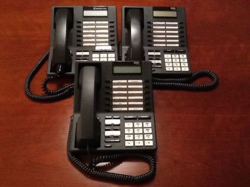 LOT OF (3) INTER-TEL AXXESS LCD STANDARD DIGITAL TERMINALS MODEL 550.4400