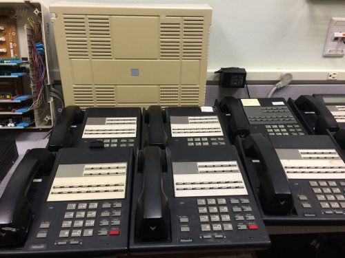 Nec phone system with 12 phones &amp; voicemail! for sale