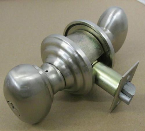 Emtek egg style entry door knob, medeco high security m3 bilevel cylinder 2 keys for sale