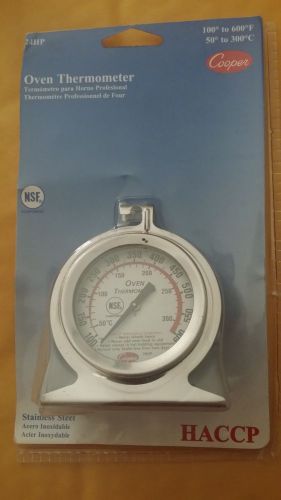 Cooper-atkins 24hp-01-1 stainless steel bi-metal oven thermometer, 100 to 600 for sale