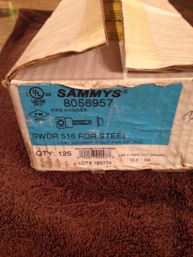 5 Boxes Of Sammys Hangers 125 Total 3/8 Rod Steel 8056957 Anchor Construction