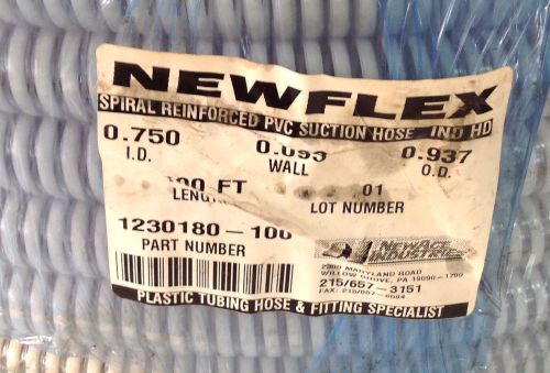 NEWFLEX  PVC SUCTION HOSE 100FT  1230180-100
