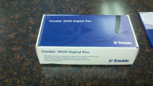 Trimble dp20 digital pen system with dps200 pdf and dps200 excel software (demo) for sale