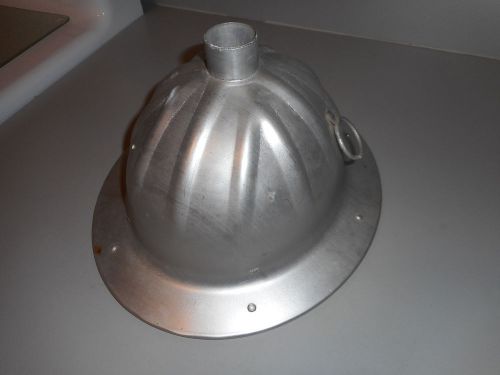 Vintage Hard Hat, aluminum, B.F. McDonald Co.